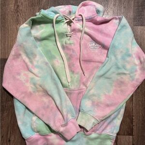 Exist Pastel Tie-Dye Hoodie